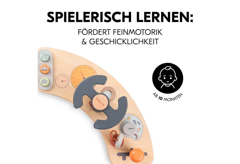 Hauck Hauck Motorikbrett Play Cockpit für hauck Spielbrett Play Tray, Bunt, – Produktbild 4 von 5