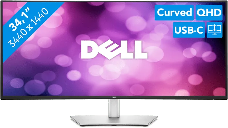 Dell Dell Pro Plus P3425WE Curved, Grau, schwarz, – Produktbild 2 von 8