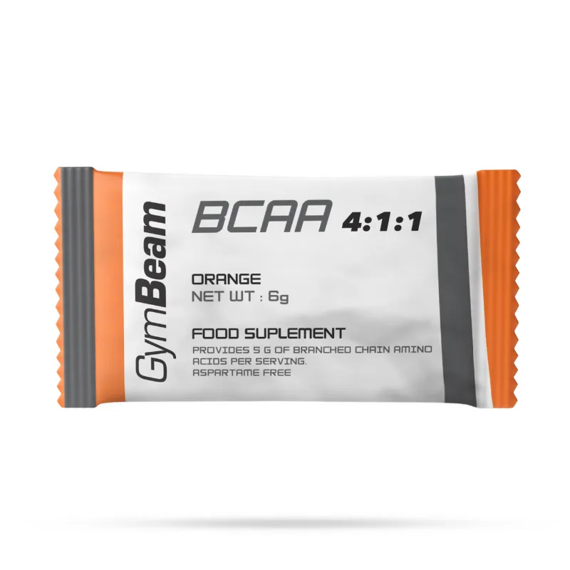 GymBeam GymBeam BCAA 4:1:1 Instant 6 g Orange – Produktbild 1 von 1