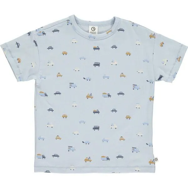 Fred's World by Green Cotton Fred's World by Green Cotton Kurzam T-Shirt "Cars", Hellblau, – Produktbild 1 von 1