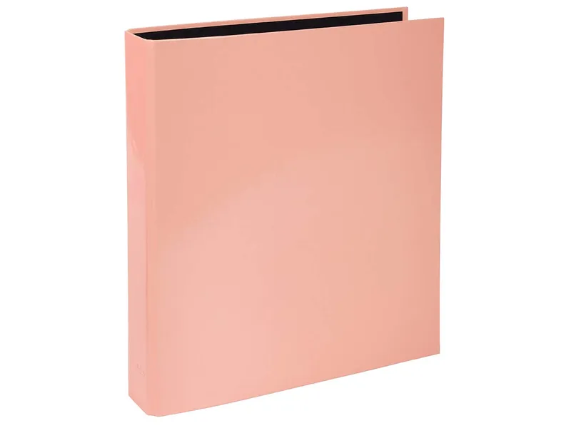 Exacompta 10 Exacompta Ringbücher "Aquarel", DIN A4, 2 Ringen in D-Form, korallenrot – Produktbild 1 von 1