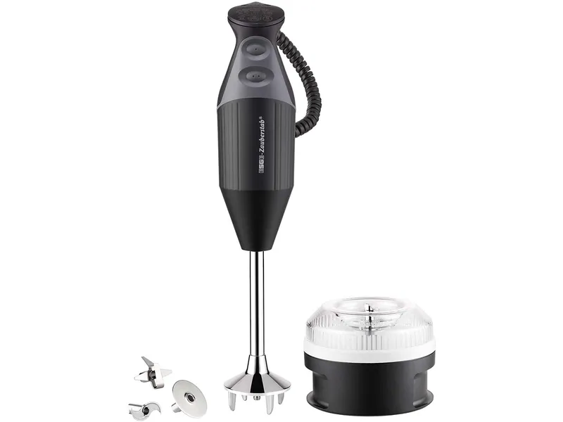 ESGE ESGE Stabmixer "Zauberstab M 200 BBQ", schwarz, 200W, bis 17.000 U/Min, inkl. Zubehör – Produktbild 1 von 2