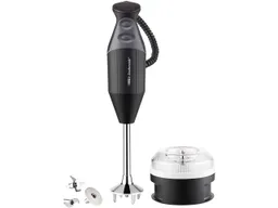ESGE ESGE Stabmixer "Zauberstab M 200 BBQ", schwarz, 200W, bis 17.000 U/Min, inkl. Zubehör – Produktbild 1 von 1