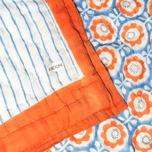 KIKOONI KIKOONI Kleine Tagesdecken und Kinder - Kuscheldecken " COZY K", My blossom, – Produktbild 3 von 4