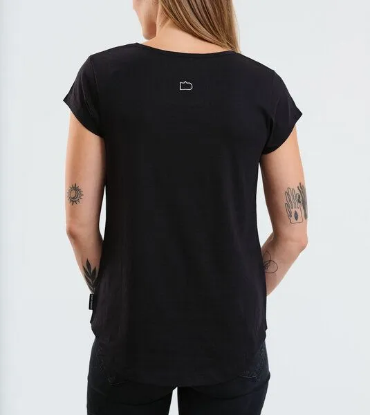 Gary Mash GARY MASH Shirt Asheville Weil’s ned wurscht is‘! aus Bio-Baumwolle, Schwarz, – Produktbild 4 von 4