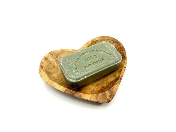 Olivenholz erleben Olivenholz erleben Seifenschale Herzform aus Olivenholz – Produktbild 4 von 4