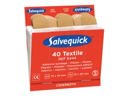 Salvequick 40 Stk. Salvequick Pflaster "REF 6444" elastisch 7,2 x 1,9/2,5 cm – Produktbild 1 von 1