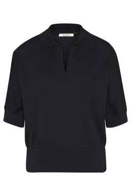 Wunderwerk Wunderwerk Damen Poloshirt aus Bio Baumwolle "Polo fineknit 1/2" – Produktbild 1 von 1