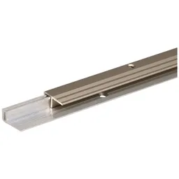 Alberts ALBERTS Abschlussprofil Pro, Set für Beläge7-15mm, Alu blank+ Alu edelst.elox., LxB 900x22mm – Produktbild 1 von 1