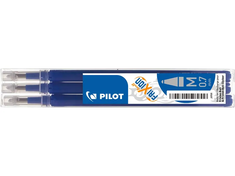Pilot 3 Pilot Ersatzminen für Tintenroller "Frixon Ball BL-FR7" blau – Produktbild 1 von 2