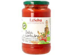 LaSelva LaSelva Bio-Tomatensauce mit Basilikum und Gemüse, 520 g – Produktbild 1 von 1
