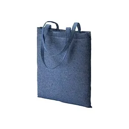 Bullet Bullet Recycling Baumwolltasche, Blau, – Produktbild 1 von 1