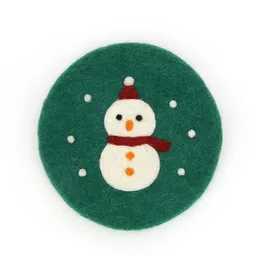 Mitienda Shop Mitienda Shop Topfuntersetzer aus Wollfilz Schneemann – Produktbild 1 von 1