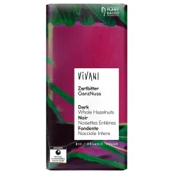 Vivani Zartbitterschokolade mit ganzen Haselnüssen – Produktbild 1 von 1