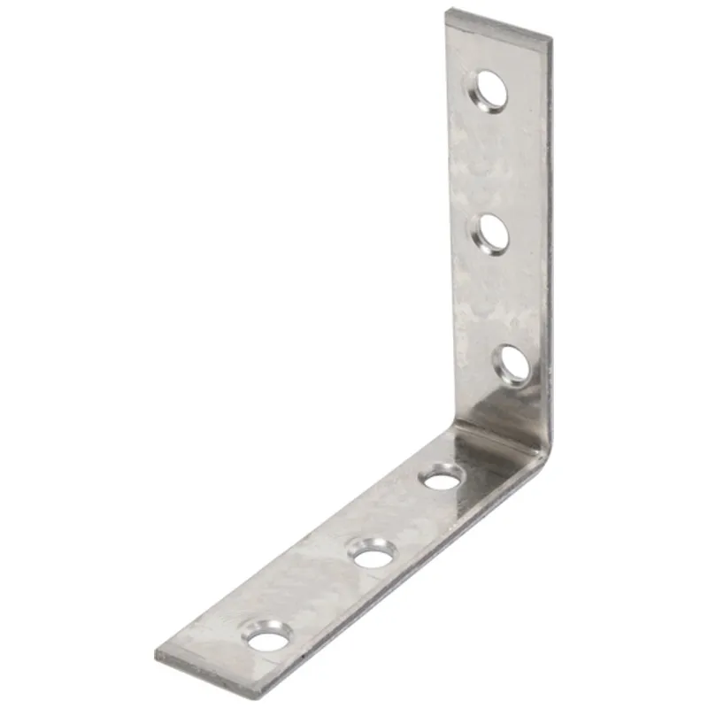 Alberts ALBERTS Stuhlwinkel, Edelstahl, TxHxB 60x60x16 mm – Produktbild 1 von 1