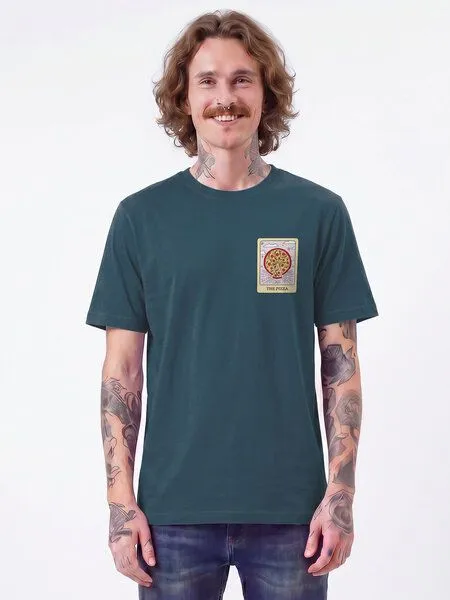 watapparel watapparel T-Shirt Unisex Tarot The Pizza, Stargazer, – Produktbild 5 von 5