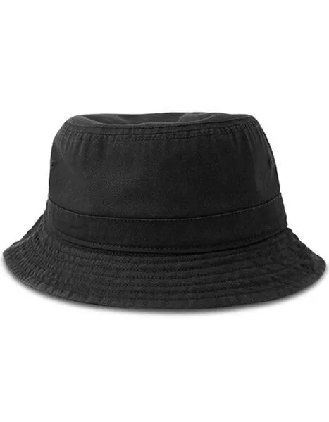 Atlantis Headwear Atlantis Headwear Damen / Herren Bucket Hat Fischerhut Sonnenhut 2 verschiedene Größen, Schwarz, – Produktbild 1 von 2
