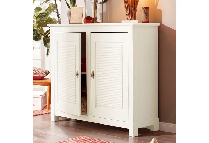 OTTO home Kommode Rauna, Breite 118 cm, aus massiver Kiefer, FSC®-zertifiziert, Weiß, – Produktbild 2 von 5
