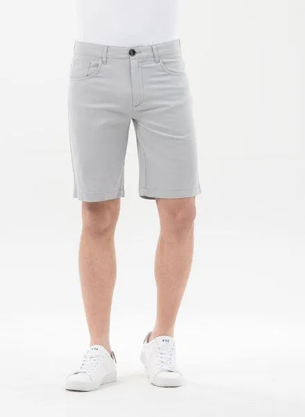 ORGANICATION ORGANICATION Chino-Shorts aus Bio-Baumwolle, Grey, – Produktbild 1 von 4