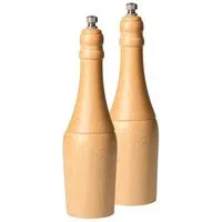 elasto elasto Salz und Pfeffermühlen Set "Duo" aus Birkenholz - Natur Streuer-Set – Produktbild 1 von 1