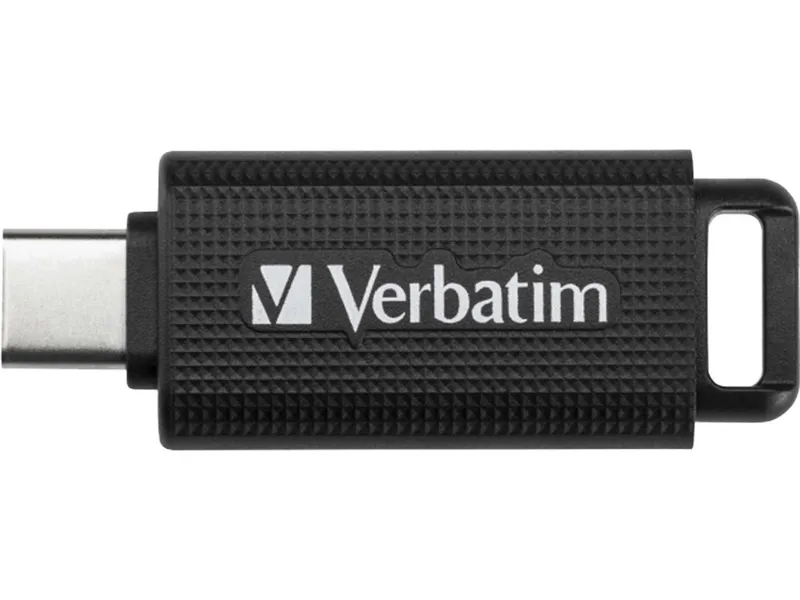 Verbatim Verbatim USB-Stick Retractable USB-C, 64 GB, Schwarz/grau, – Produktbild 2 von 5