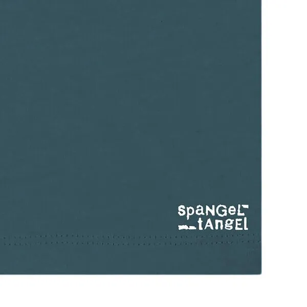 Spangeltangel Spangeltangel Damenshirt "Vogel", T-Shirt, gedrucktes Vogelmotiv, für Frauen, Biobaumwolle, Petrol, – Produktbild 3 von 3