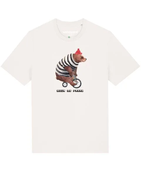 watapparel watapparel T-Shirt Unisex Tour de Franz, Off white, – Produktbild 1 von 4