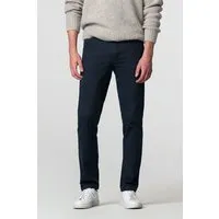 Meyer MEYER Mikrostruktur Baumwoll Chino, Blau (dunkelblau), – Produktbild 2 von 4