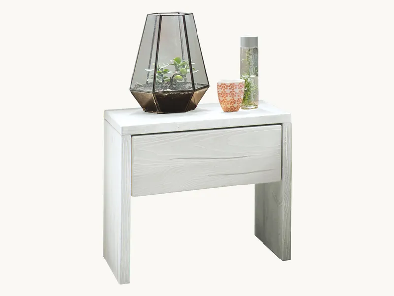 allnatura Nachttisch "Astilla" | H45,5xB50xT35 cm | gelaugt/geölt, Natur, – Produktbild 1 von 2