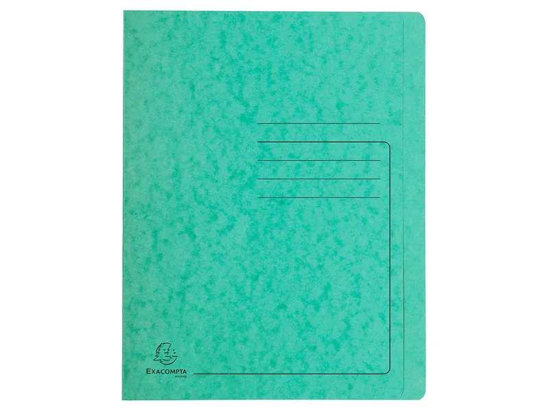 Exacompta 25 Exacompta Schnellhefter aus Colorspan-Karton, 355 g/m², DIN A4, grün – Produktbild 1 von 1