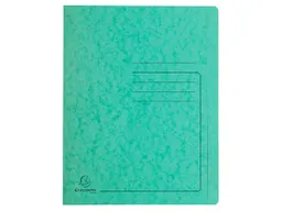 Exacompta 25 Exacompta Schnellhefter aus Colorspan-Karton, 355 g/m², DIN A4, grün – Produktbild 1 von 1