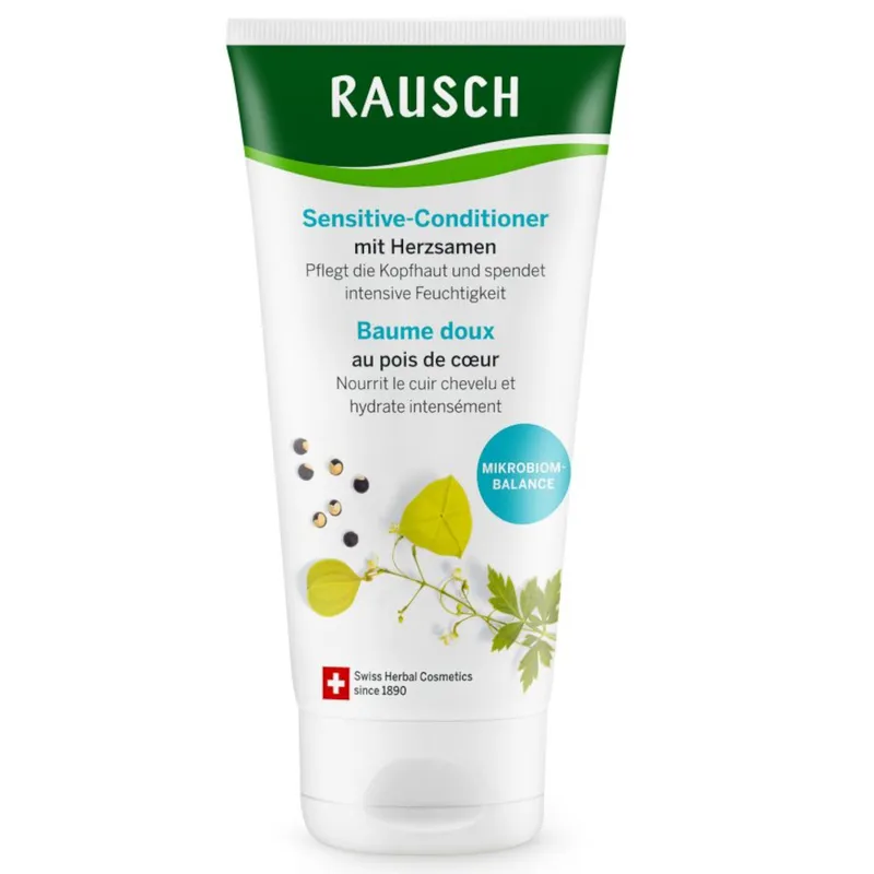 Rausch (Deutschland Rausch (Deutschland RAUSCH Sensitive-Conditioner mit Herzsamen 150ml 150 ml Haarspülung – Produktbild 1 von 1