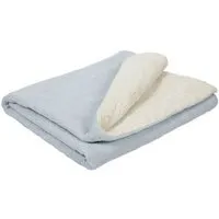 Efie Efie Babydecke weiß/blau (KbA) – Produktbild 1 von 1