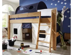 Hochbett "Tobykids" halbhoch B90xT200xH110 cm, Buche geölt – Produktbild 1 von 1