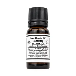 Two Hands BIO Two Hands BIO Myrrheextraktöl mit Bio-Myrrhe & Bio-Mandelöl - 5 % Extrakt - Bio Vegan – Produktbild 1 von 1