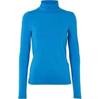 Basic Apparel Basic Apparel Rollkragenshirt - Joline T-Neck - aus Tencel, Blau (princess blue), – Produktbild 1 von 1