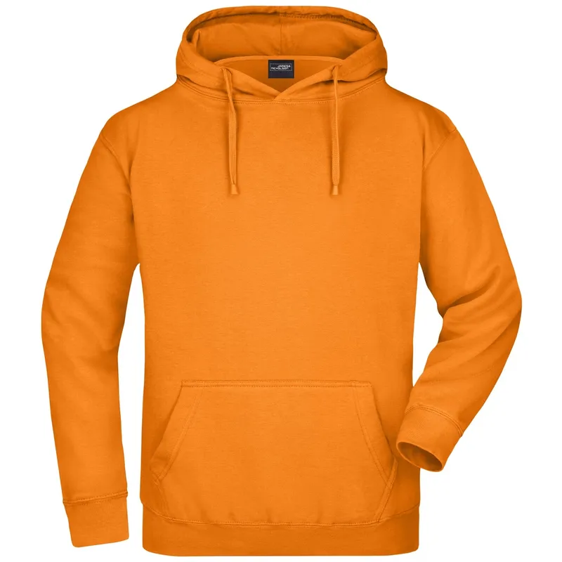 James & Nicholson James & Nicholson Klassisches Kapuzensweatshirt JN047, Orange, – Produktbild 1 von 1