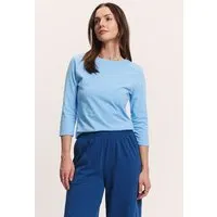 Tranquillo Jerseyshirt Jaadee aus Bio-Baumwolle - vista blue / S – Produktbild 1 von 2