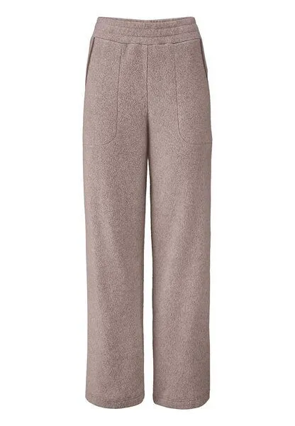 hessnatur hessnatur Fleece Hose Relaxed ACTIVE LIGHT aus reiner Bio-Baumwolle, Mandelbraun, – Produktbild 3 von 4
