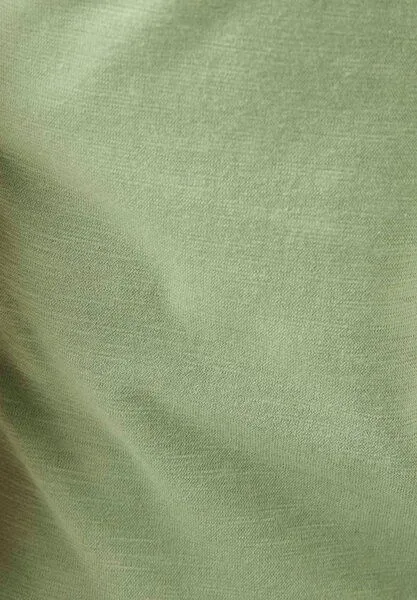 ORGANICATION ORGANICATION Slub-Jersey-Kleid aus Bio-Baumwolle, Fern green, – Produktbild 3 von 4