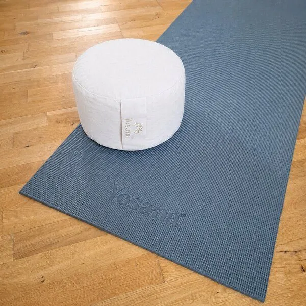 Yosana Yosana Yogakissen rund, Meditationskissen 30x15cm, Natur, – Produktbild 2 von 8