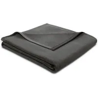 biederlack biederlack Wohn- und Kuscheldecke "Pure Cotton" tolle Farben, Schiefer, – Produktbild 1 von 1