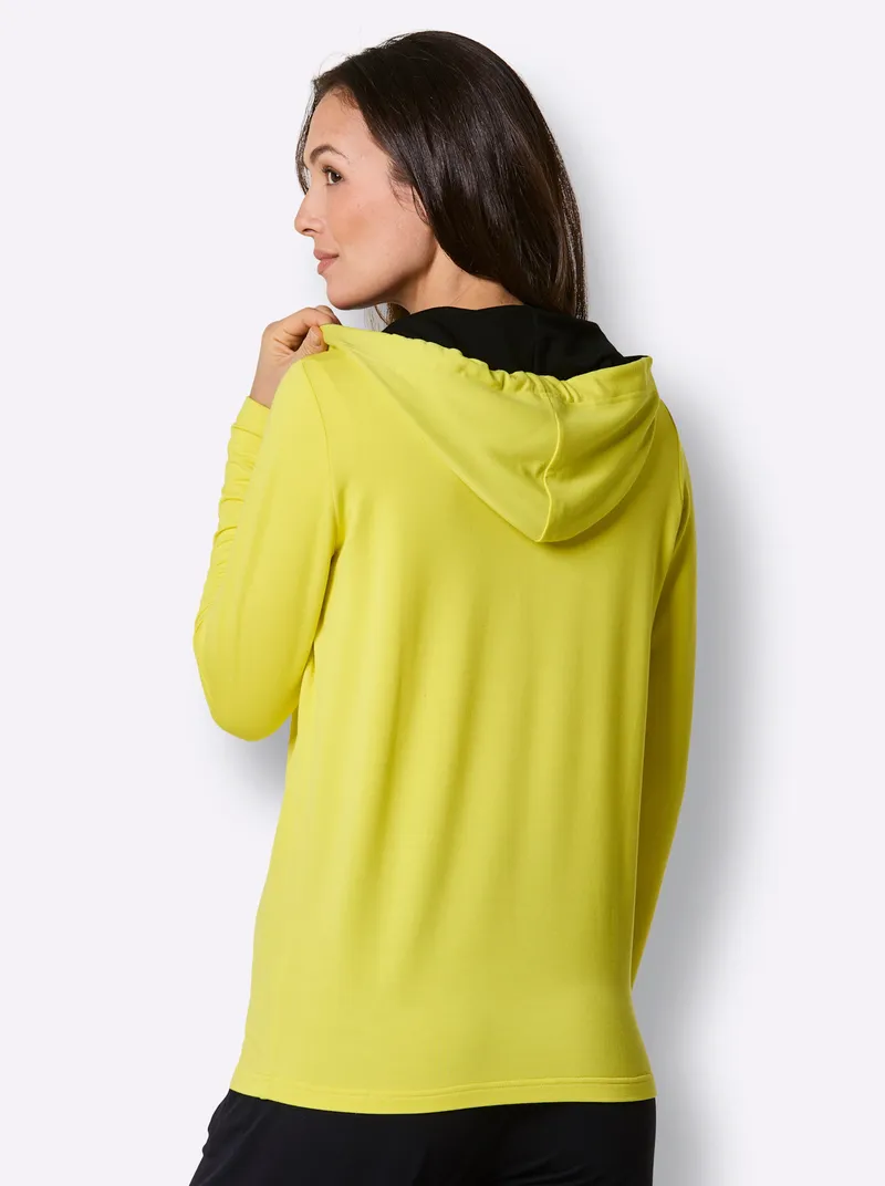 Jacke, Limone-schwarz, – Produktbild 2 von 2