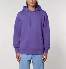 UNIPOLAR UNIPOLAR Herren vegan Hoodie Basic Crossing – Produktbild 1 von 1