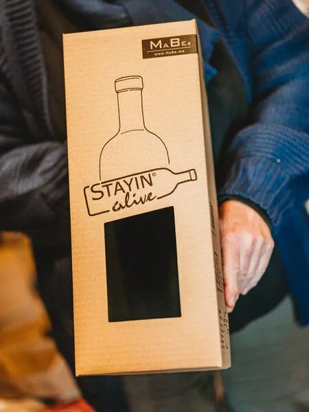 MaBe MaBe BETTER together - Windlicht für euch - handgefertigt & upcycling, Grün, – Produktbild 4 von 4