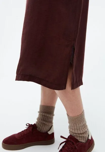 Givn Berlin Givn Berlin Midirock GBTINA aus TENCEL, Wine red (tencel), – Produktbild 4 von 4