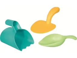 Goki goki Sandschaufeln, 3fach sortiert Schaufel grün: 15 x 6,5 x 3 cm – Produktbild 1 von 1