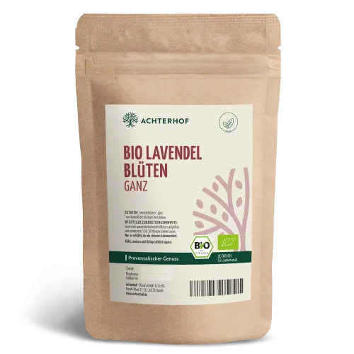 vom Achterhof Lavendelblüten ganz Bio (500g) – Produktbild 1 von 1