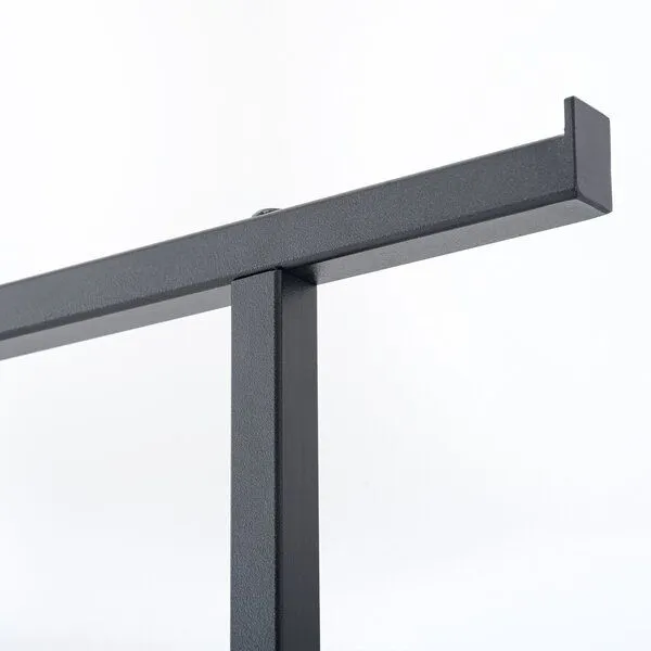 weld weld Kleiderstange Nussbaum 01, Schwarz, – Produktbild 3 von 4