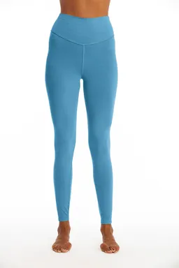 RAVENS VIEW IBIZA RAVENS VIEW IBIZA Damen vegan Yoga Legging Plus Maui Blau – Produktbild 1 von 1
